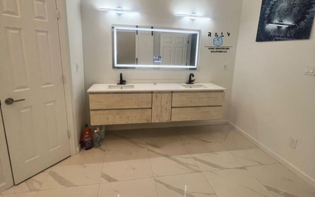 Transitional Elegance Master Bathroom Remodel