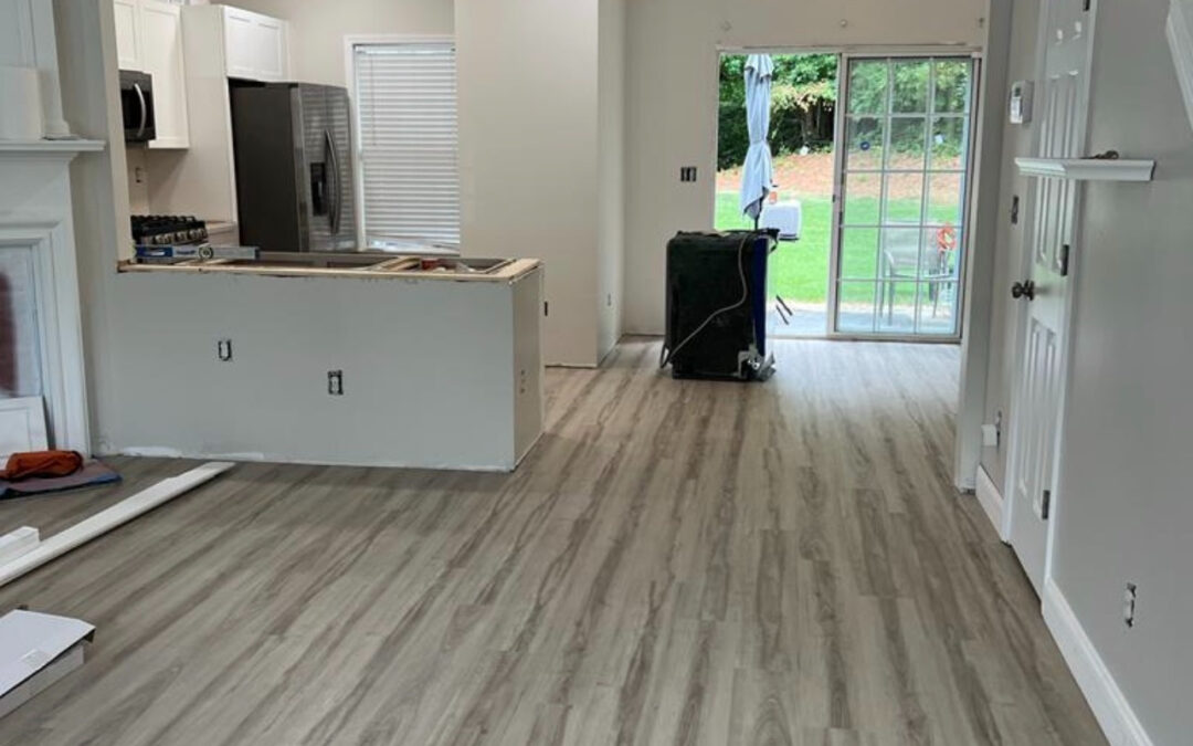 LVP Flooring installation