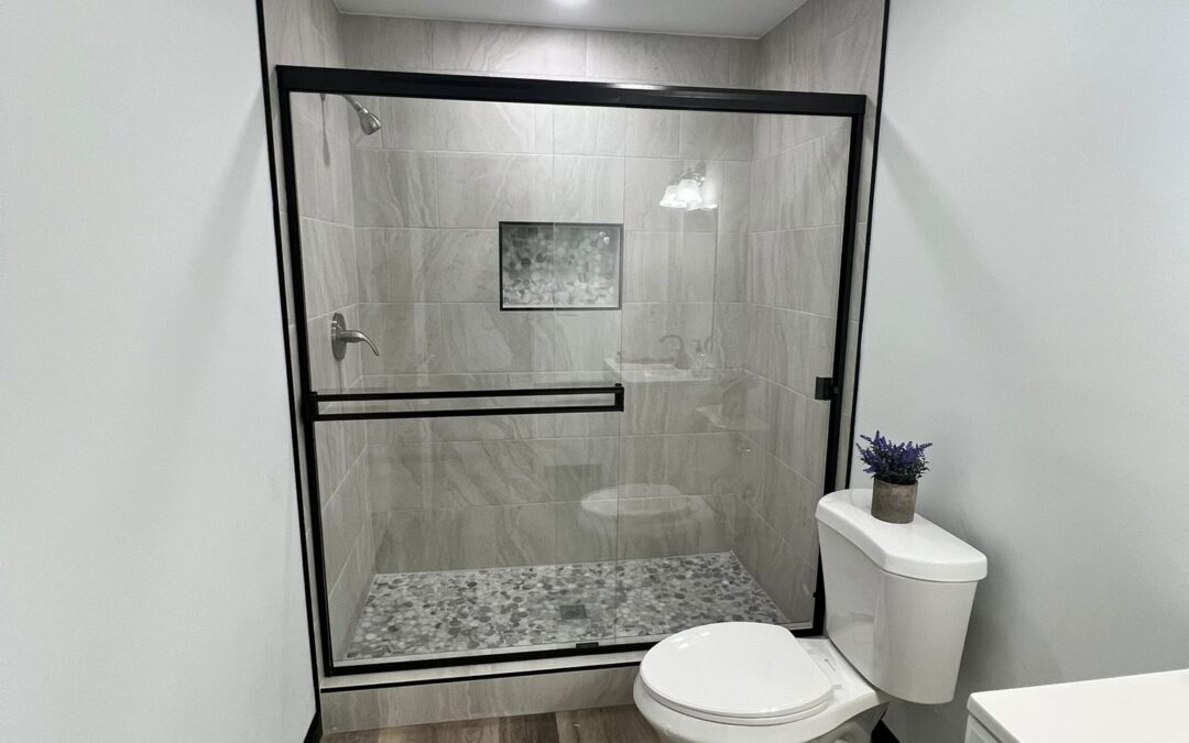 Construction of Regular Bathroom in Basement