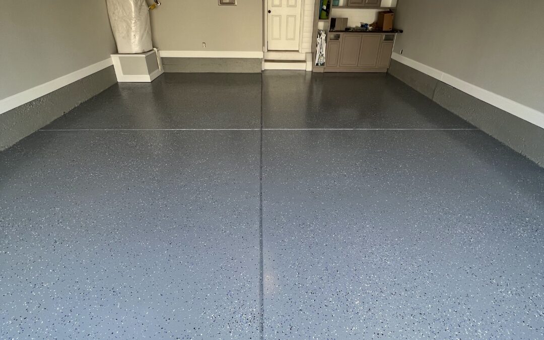 Epoxy Application in the Garage