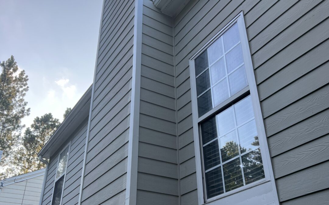 Fireplace Exterior Siding Repair